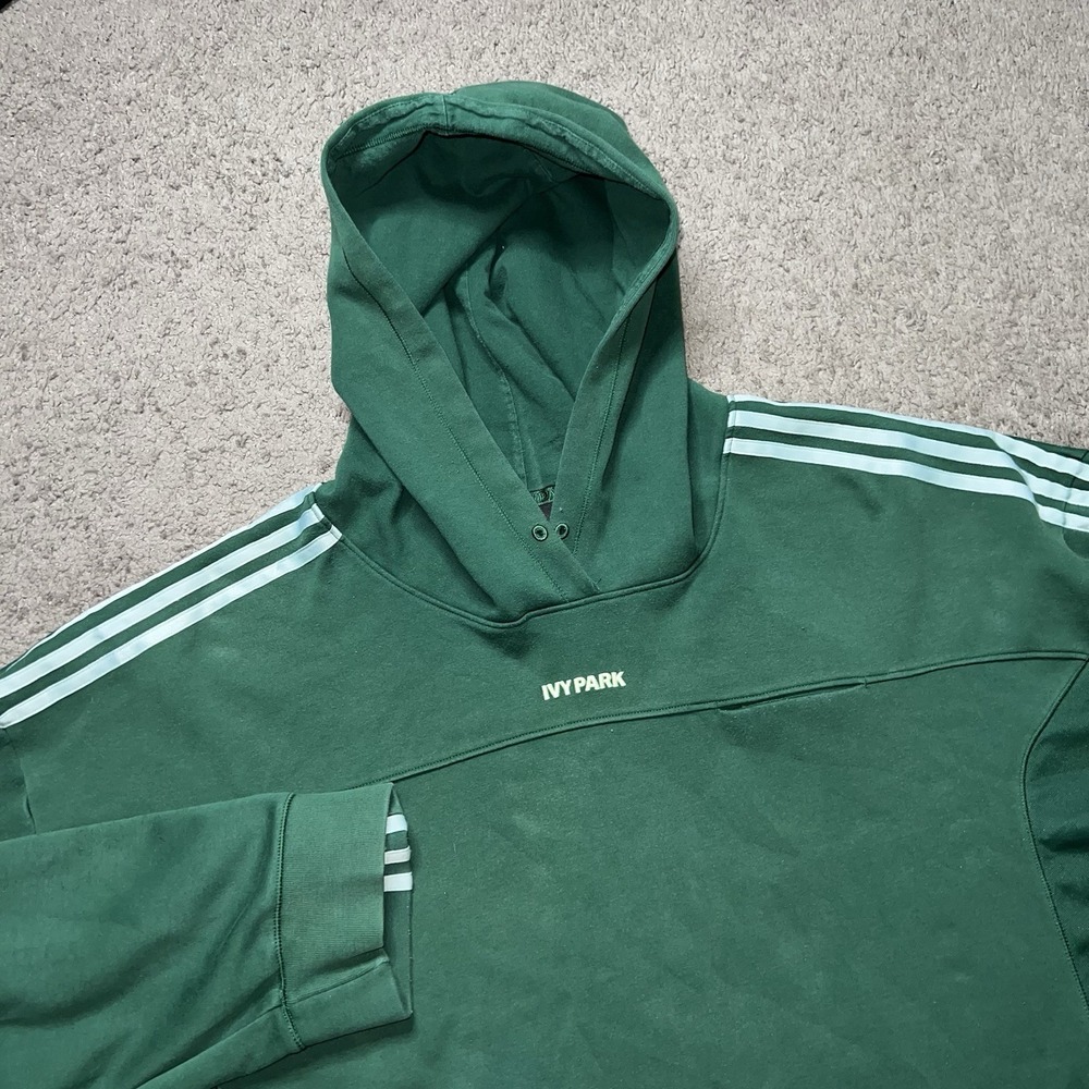 Adidas x Ivy Park 4All Unisex Hoodie Dark Green GT9086 Size 3XL